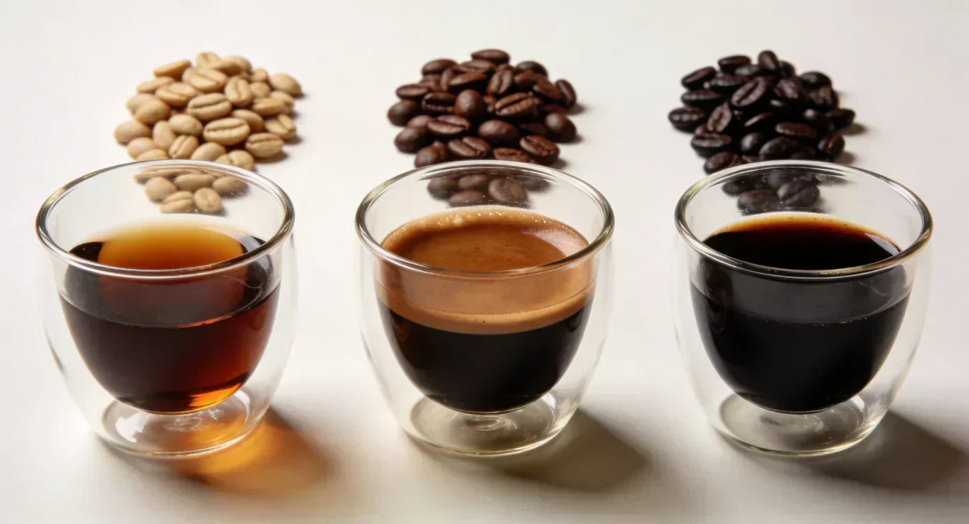 Light vs Medium vs Dark Roast: What It Actually Means