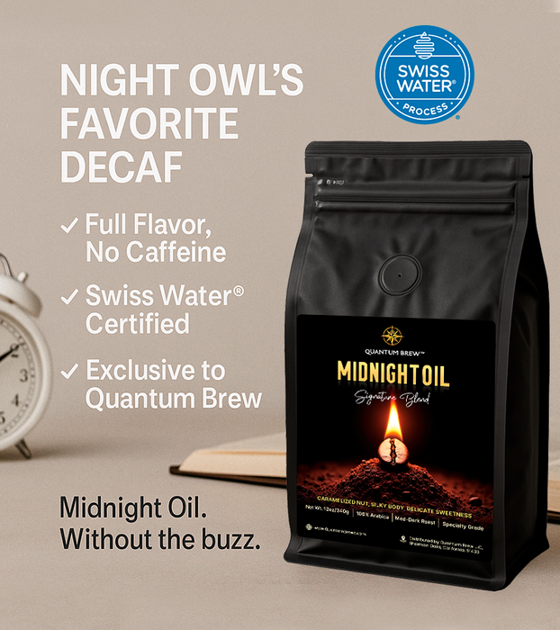 Midnight Oil Signature Blend · Decaf