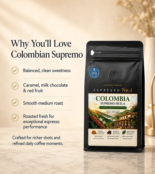 Colombian Supremo · Decaf
