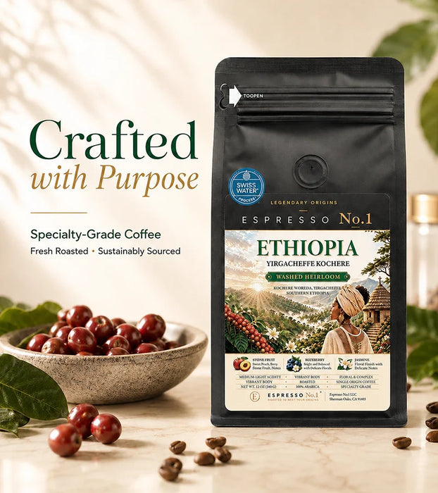 Ethiopian Yirgacheffe · Decaf