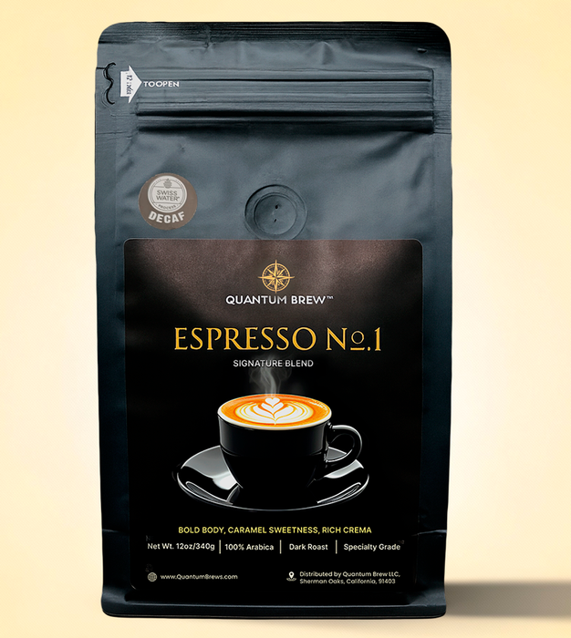 Espresso No 1 Signature Blend Decaf Quantum Brew