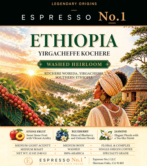 Ethiopian Yirgacheffe · Decaf