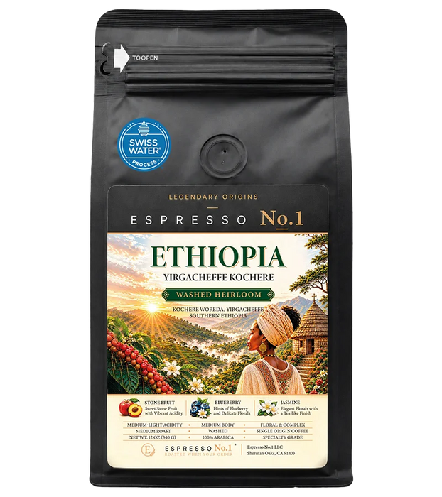 Ethiopian Yirgacheffe · Decaf