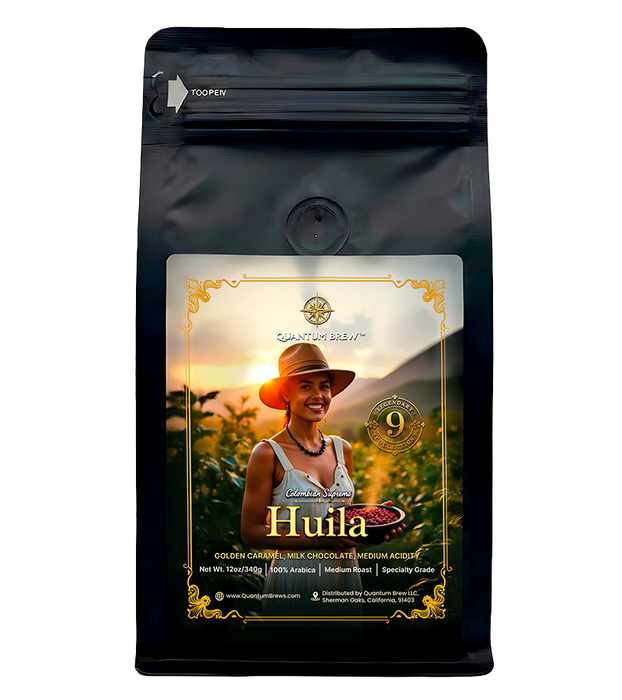Huila Colombia Quantum Brew Coffee bag