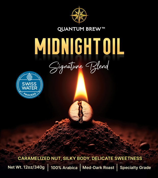 Midnight Oil Signature Blend · Decaf
