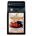 Pumpkinlicious decaf coffee bag on light background