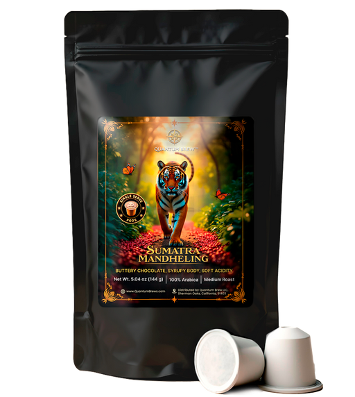 Sumatra Mandheling PODS Quantum Brew Coffee bag