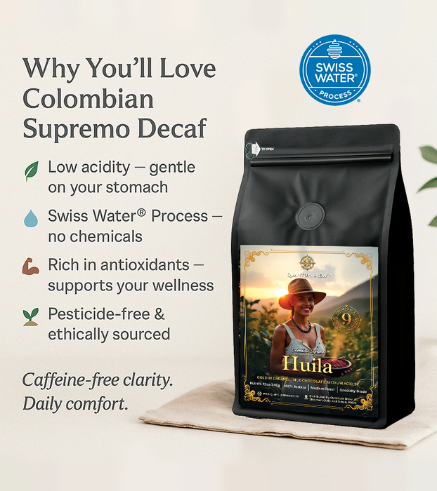 Colombian Supremo · Decaf